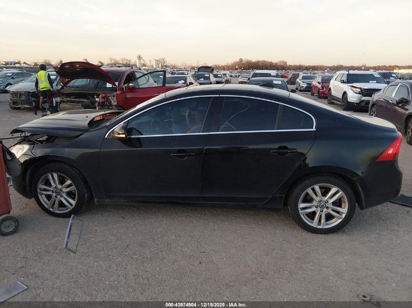 2013 Volvo S60 T5/T5 Platinum/T5 Premier/T5 Premier Plus VIN: YV1612FS1D2182503 Lot: 43974904