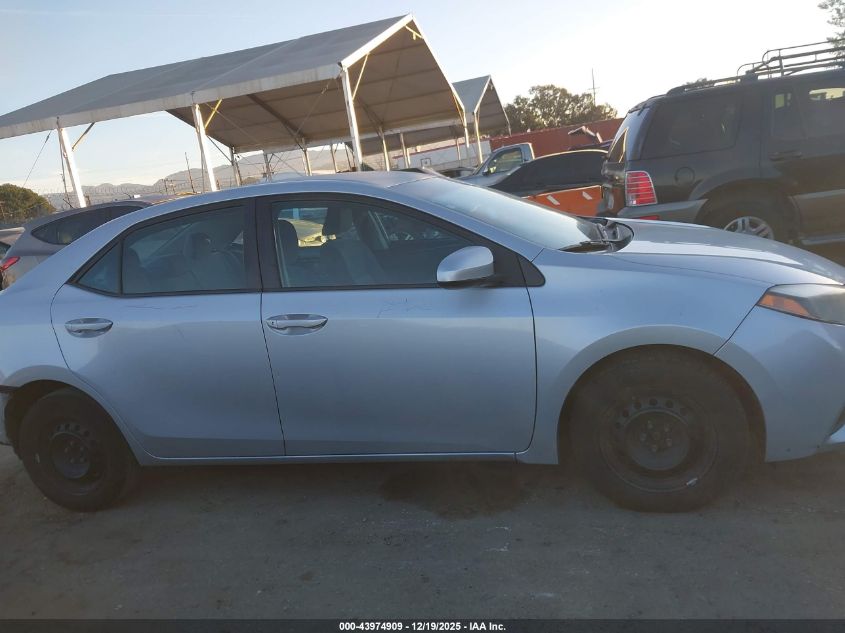 2015 Toyota Corolla L VIN: 5YFBURHE0FP345299 Lot: 43974909