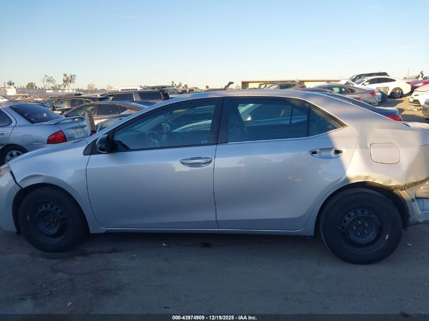 2015 Toyota Corolla L VIN: 5YFBURHE0FP345299 Lot: 43974909