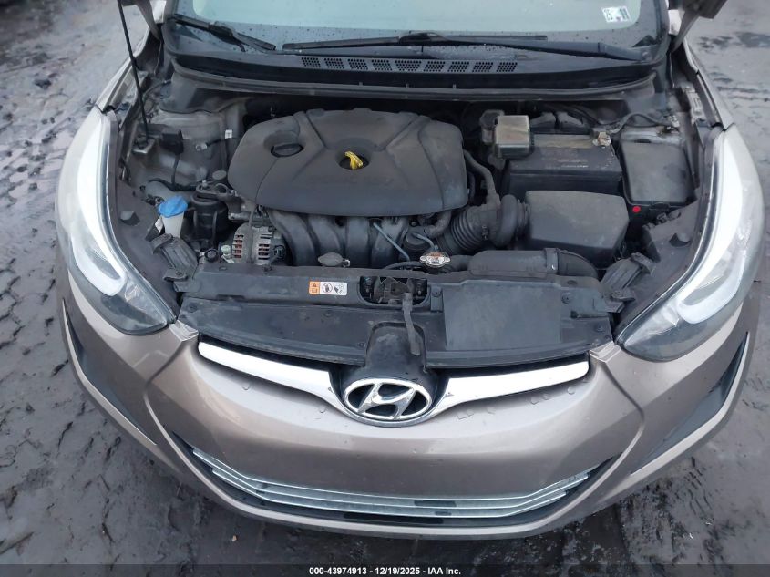 2014 Hyundai Elantra Se VIN: 5NPDH4AE6EH537283 Lot: 43974913