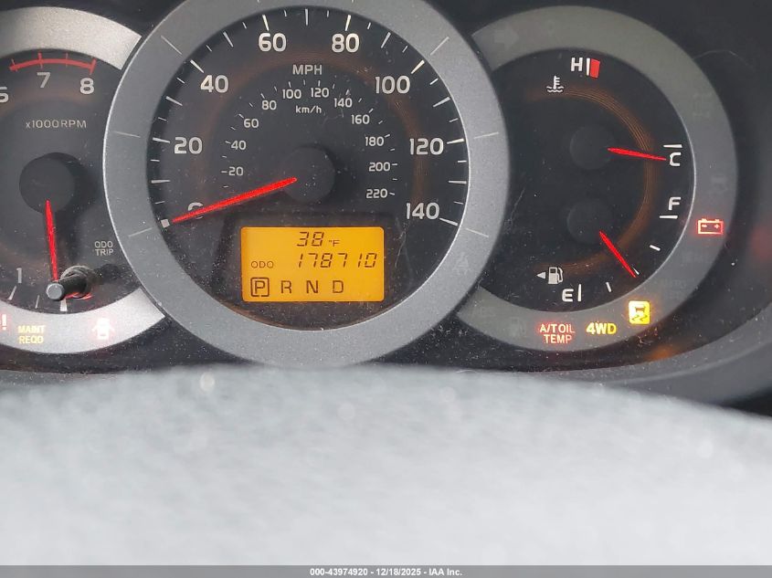 2011 Toyota Rav4 Sport VIN: 2T3RF4DV6BW128017 Lot: 43974920