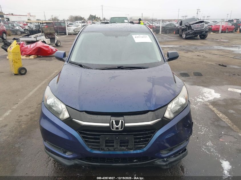 2017 Honda Hr-V Lx VIN: 3CZRU5H36HM700566 Lot: 43974927