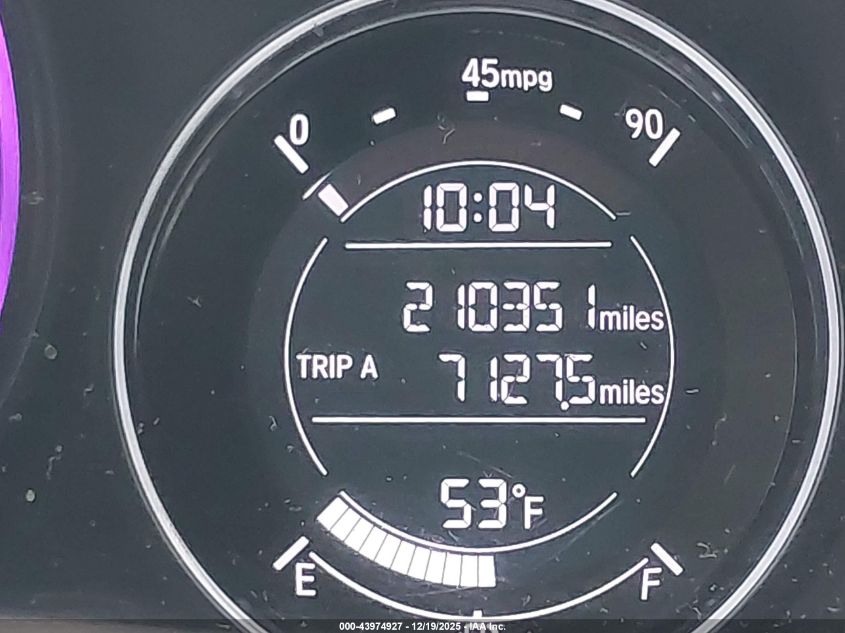 2017 Honda Hr-V Lx VIN: 3CZRU5H36HM700566 Lot: 43974927