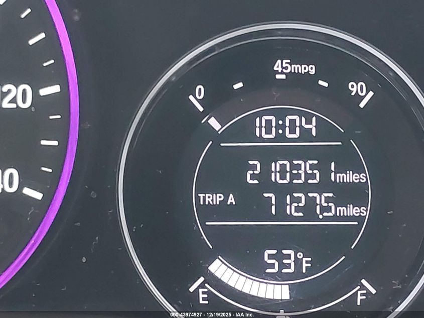 2017 Honda Hr-V Lx VIN: 3CZRU5H36HM700566 Lot: 43974927