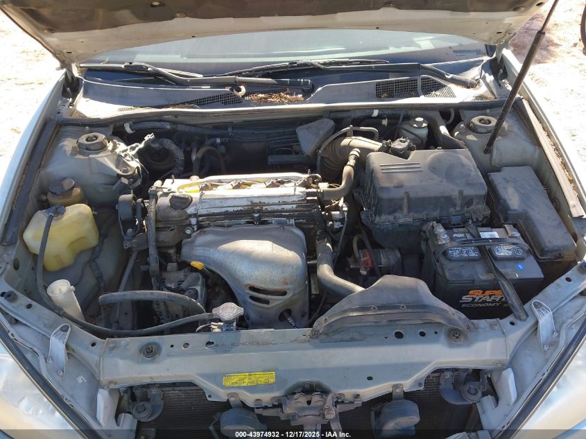 2002 Toyota Camry Le VIN: JTDBE32K620107678 Lot: 43974932