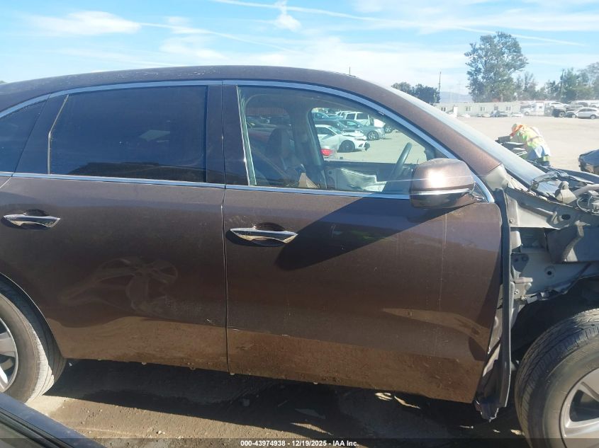 2019 Acura Mdx Standard VIN: 5J8YD3H31KL000177 Lot: 43974938