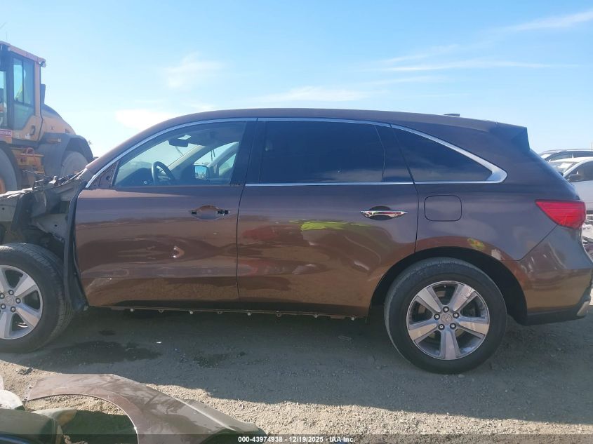 2019 Acura Mdx Standard VIN: 5J8YD3H31KL000177 Lot: 43974938