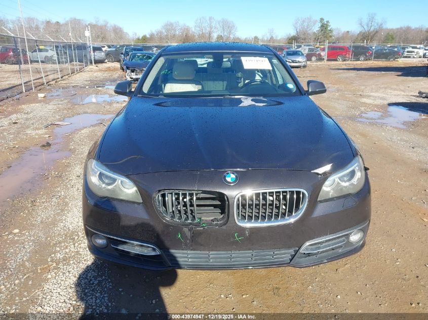 2015 BMW 528I xDrive VIN: WBA5A7C50FD625970 Lot: 43974947