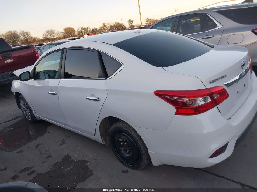 2017 Nissan Sentra Sv VIN: 3N1AB7AP6HY261043 Lot: 43974959