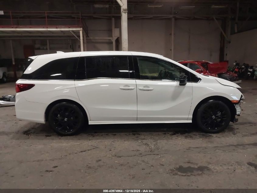 2026 Honda Odyssey Sport-L VIN: 5FNRL6H76TB001226 Lot: 43974964