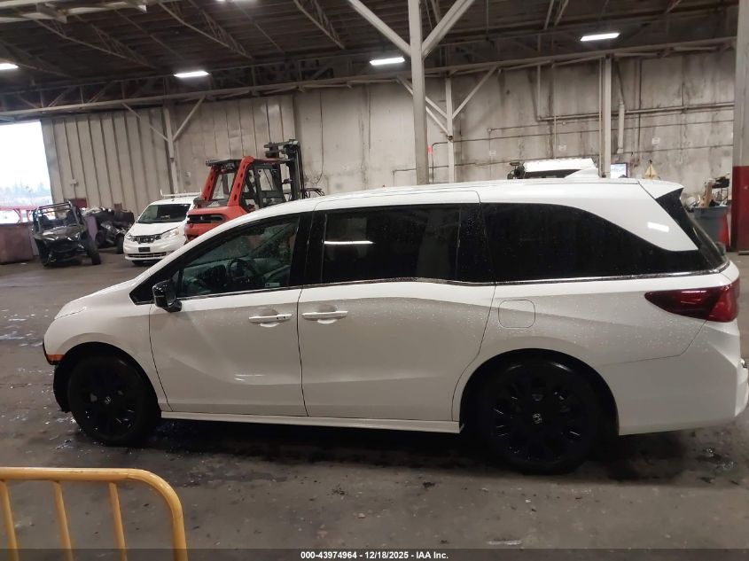 2026 Honda Odyssey Sport-L VIN: 5FNRL6H76TB001226 Lot: 43974964