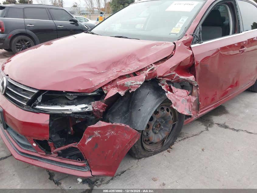 2017 Volkswagen Jetta 1.4T S VIN: 3VW2B7AJ1HM275868 Lot: 43974980