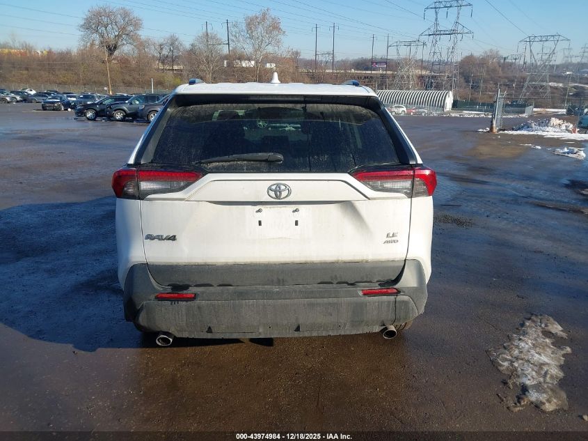 2021 Toyota Rav4 Le VIN: 2T3F1RFV3MC220699 Lot: 43974984