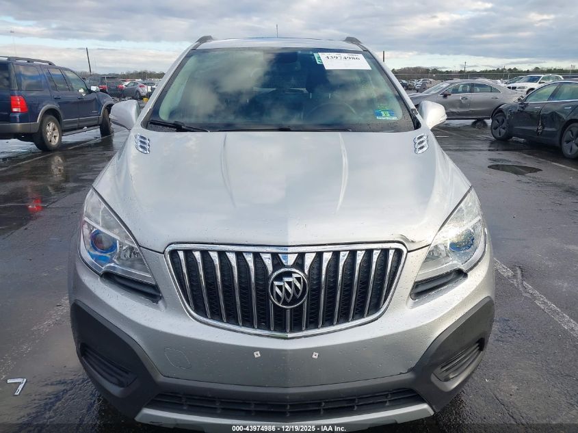2015 Buick Encore Convenience VIN: KL4CJBSB0FB152968 Lot: 43974986