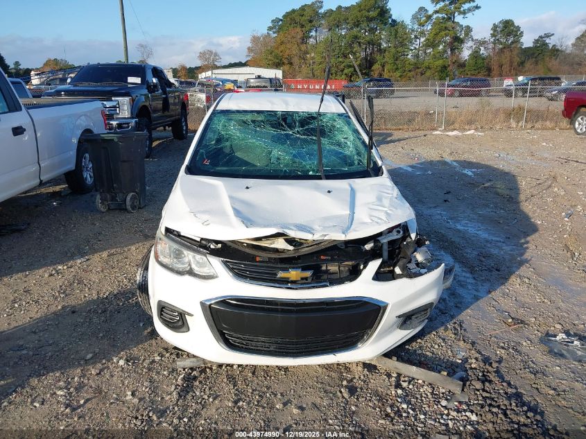 2017 Chevrolet Sonic Lt Auto VIN: 1G1JG6SH6H4163559 Lot: 43974990