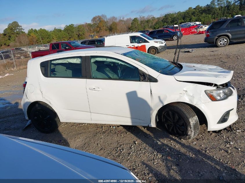 2017 Chevrolet Sonic Lt Auto VIN: 1G1JG6SH6H4163559 Lot: 43974990
