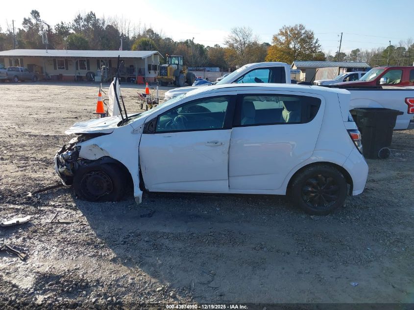 2017 Chevrolet Sonic Lt Auto VIN: 1G1JG6SH6H4163559 Lot: 43974990