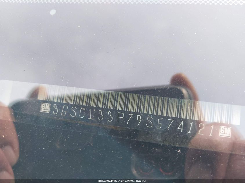 2009 Saturn Vue 4-Cyl Xe VIN: 3GSCL33P79S574121 Lot: 43974995