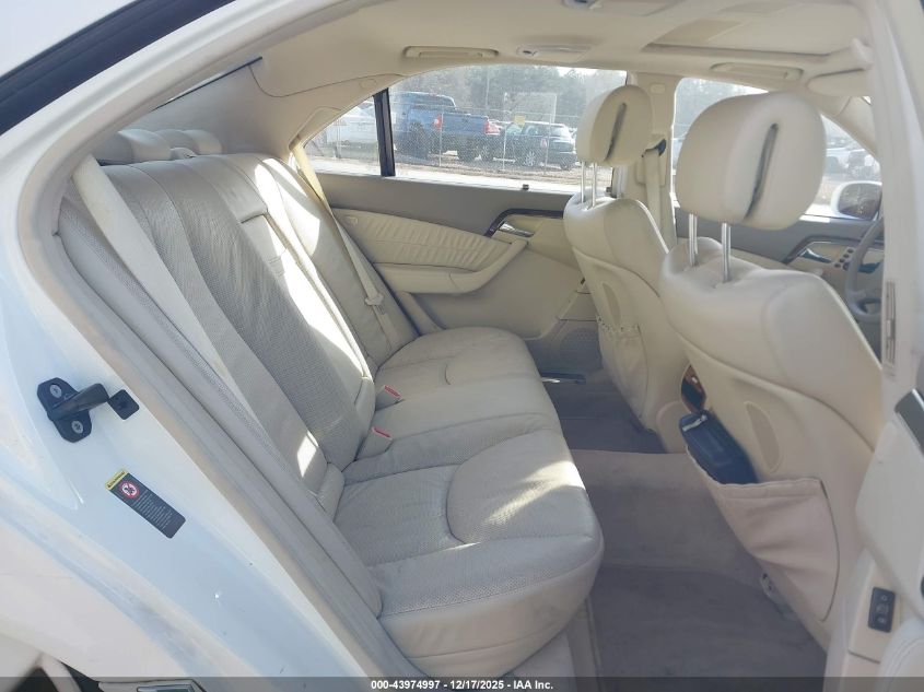 2006 Mercedes-Benz S 500 4Matic VIN: WDBNG84J76A475178 Lot: 43974997