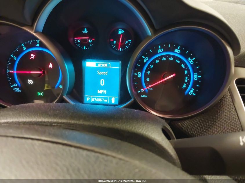 2016 Chevrolet Cruze Limited 1Lt Auto VIN: 1G1PE5SB4G7141319 Lot: 43975001