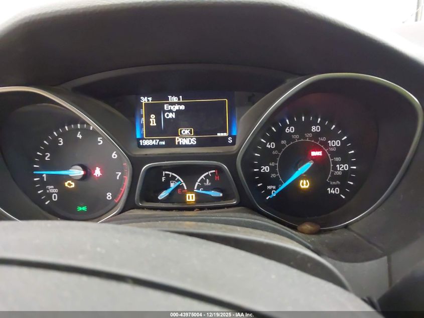 2015 Ford Focus Se VIN: 1FADP3K28FL222456 Lot: 43975004