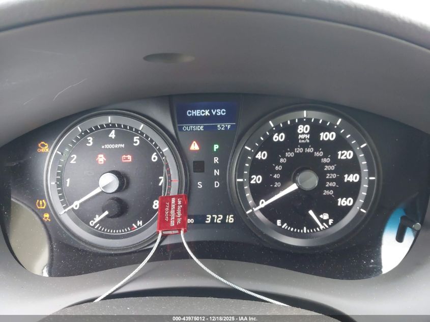 2008 Lexus Es 350 VIN: JTHBJ46G182272010 Lot: 43975012