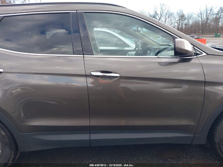 2014 Hyundai Santa Fe Sport 2.4L VIN: 5XYZU3LB6EG127105 Lot: 43975013