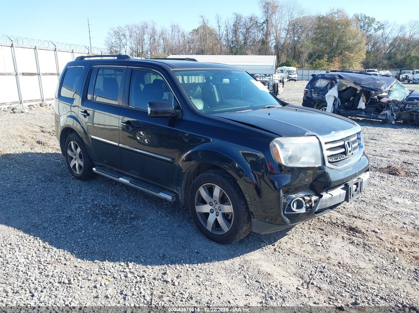 5FNYF4H99EB034488 2014 Honda Pilot Touring auction photo 1