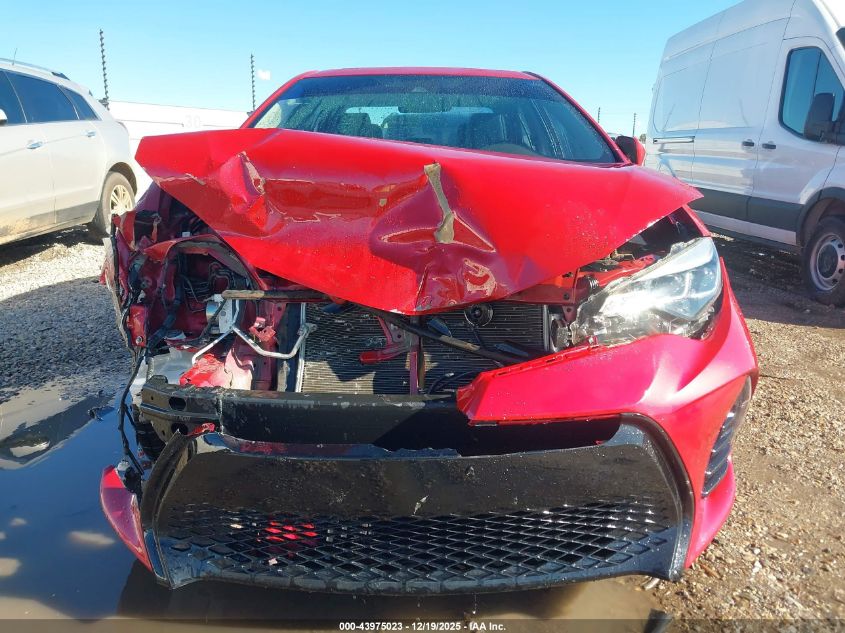 2017 Toyota Corolla Se VIN: 2T1BURHEXHC845683 Lot: 43975023