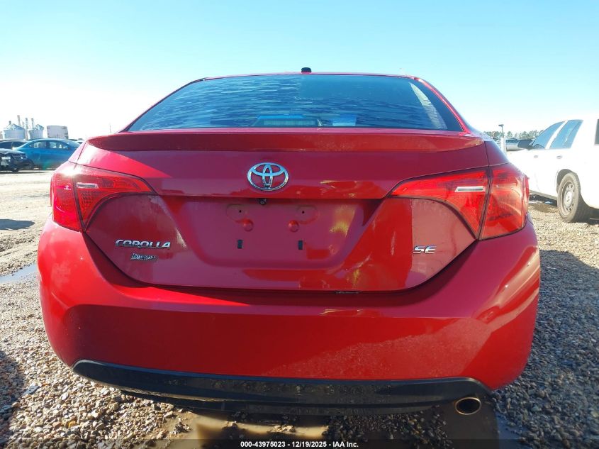 2017 Toyota Corolla Se VIN: 2T1BURHEXHC845683 Lot: 43975023