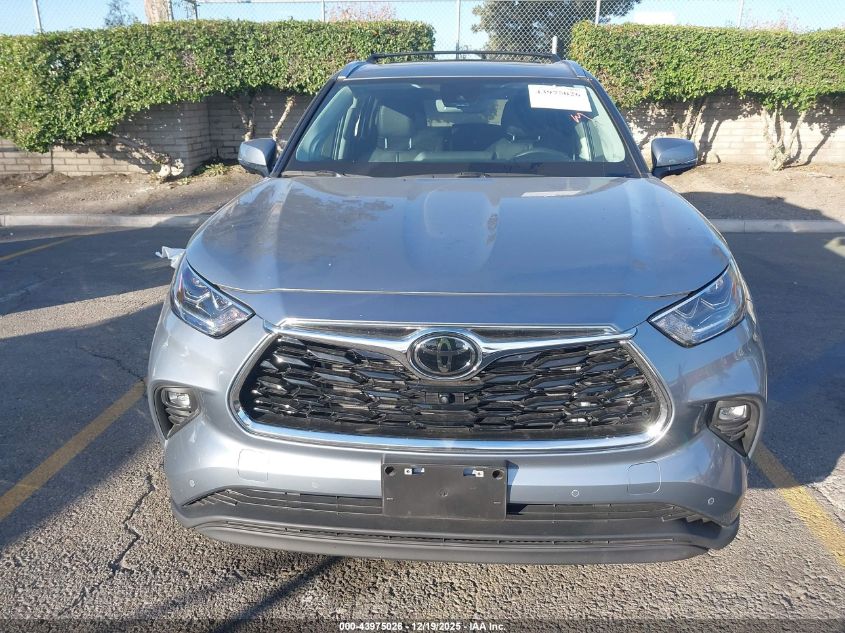 2024 Toyota Highlander Limited VIN: 5TDKDRAH6RS545216 Lot: 43975026