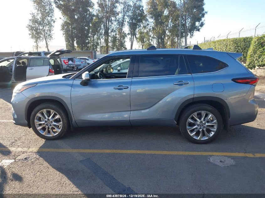 2024 Toyota Highlander Limited VIN: 5TDKDRAH6RS545216 Lot: 43975026