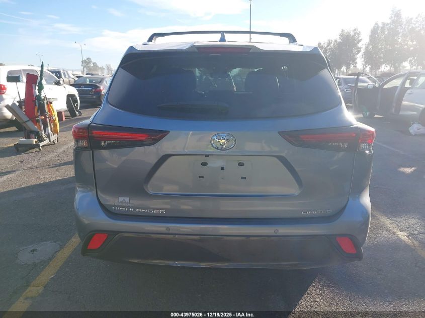 2024 Toyota Highlander Limited VIN: 5TDKDRAH6RS545216 Lot: 43975026