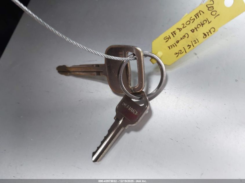 2001 Toyota Corolla Ce VIN: 1NXBR12E11Z545028 Lot: 43975032