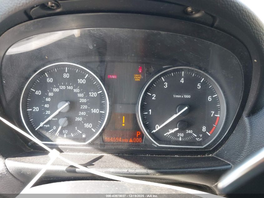 2012 BMW 135I VIN: WBAUC9C52CVM11926 Lot: 43975037