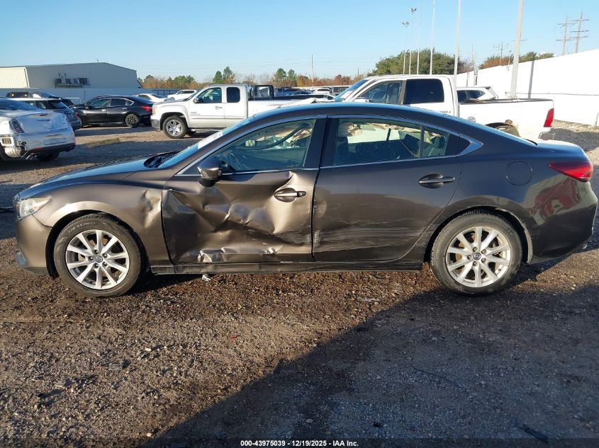 2016 Mazda Mazda6 I Sport VIN: JM1GJ1U52G1445433 Lot: 43975039