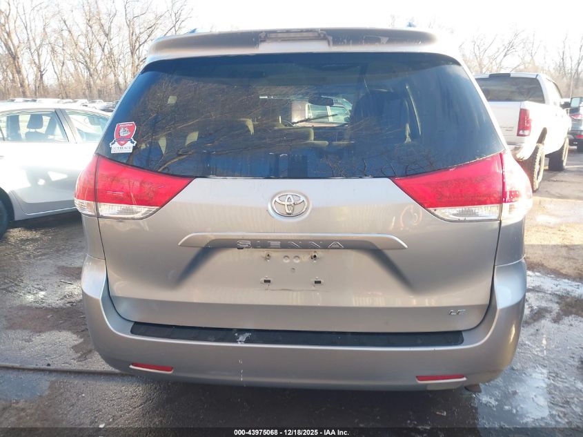 2014 Toyota Sienna Le V6 8 Passenger VIN: 5TDKK3DCXES484904 Lot: 43975068