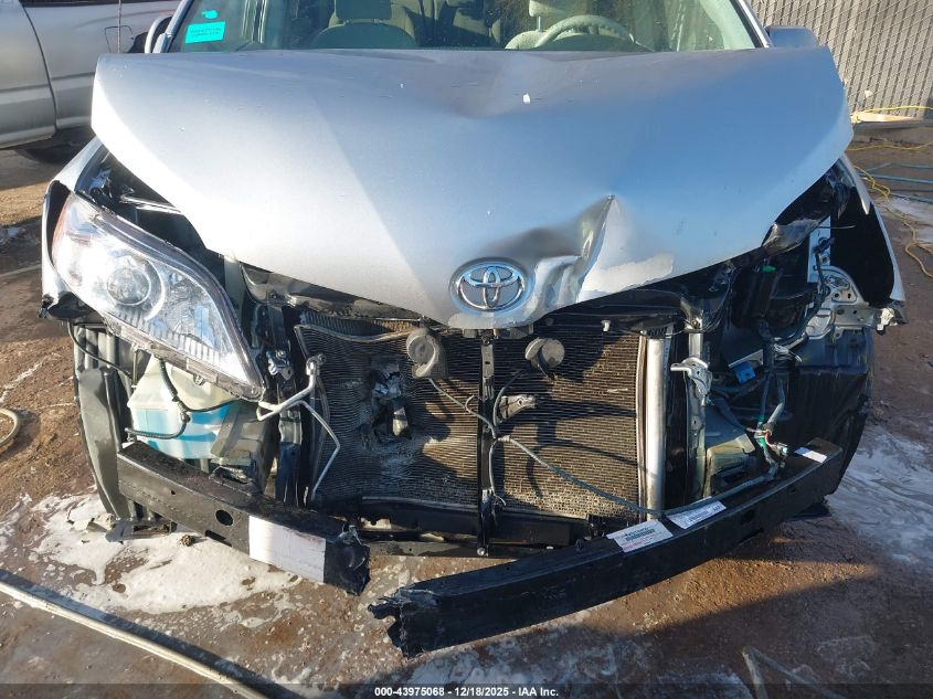 2014 Toyota Sienna Le V6 8 Passenger VIN: 5TDKK3DCXES484904 Lot: 43975068