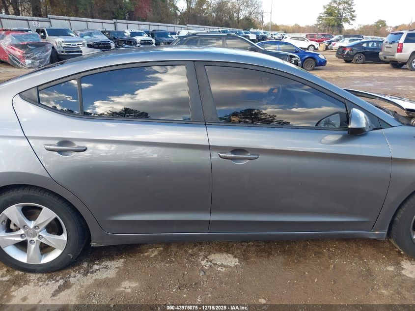 2018 Hyundai Elantra Sel VIN: 5NPD84LF4JH252890 Lot: 43975075