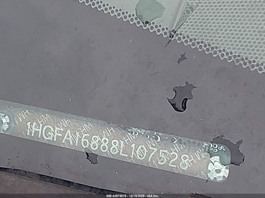 2008 Honda Civic Ex VIN: 1HGFA16888L107528 Lot: 43975076