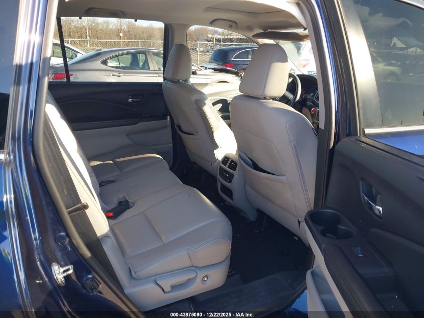 2021 Honda Pilot Awd Ex-L VIN: 5FNYF6H54MB019470 Lot: 43975080