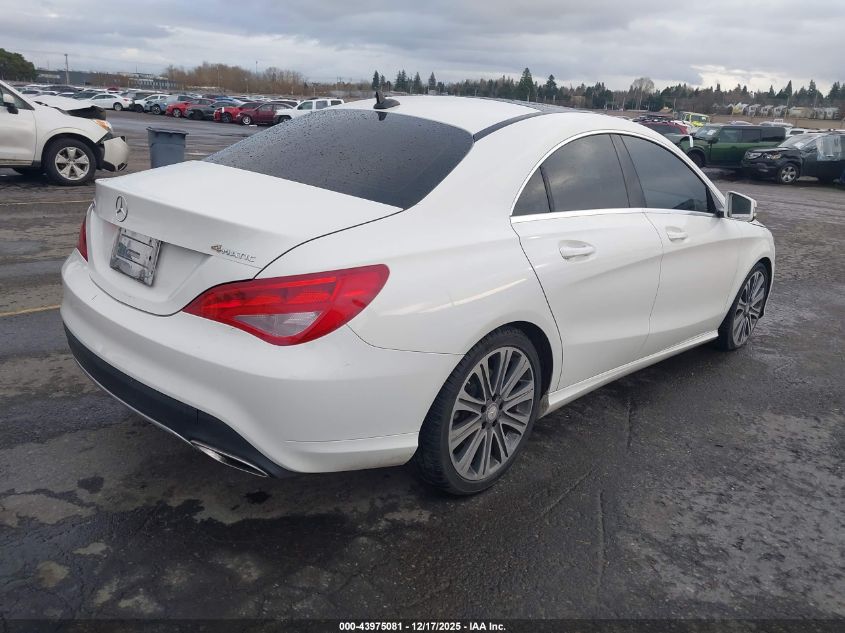 2017 Mercedes-Benz Cla 250 4Matic