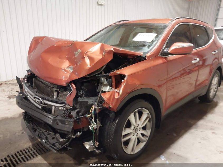 2013 Hyundai Santa Fe Sport 2.0T VIN: 5XYZUDLAXDG105233 Lot: 43975093