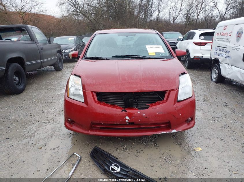 2010 Nissan Sentra 2.0S VIN: 3N1AB6AP5AL609668 Lot: 43975104