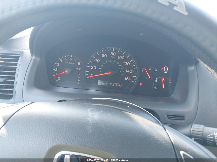 2004 Honda Accord 2.4 Lx VIN: 3HGCM56344G706567 Lot: 43975109