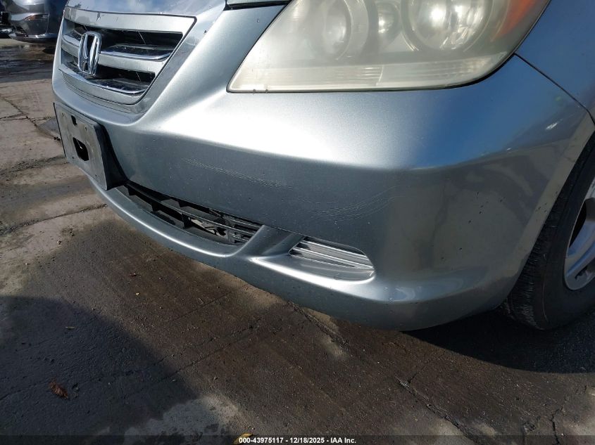 2005 Honda Odyssey Ex-L VIN: 5FNRL38775B016433 Lot: 43975117