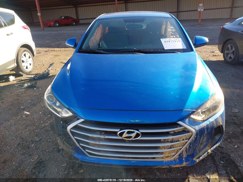 2017 Hyundai Elantra Se VIN: KMHD74LF0HU301128 Lot: 43975119