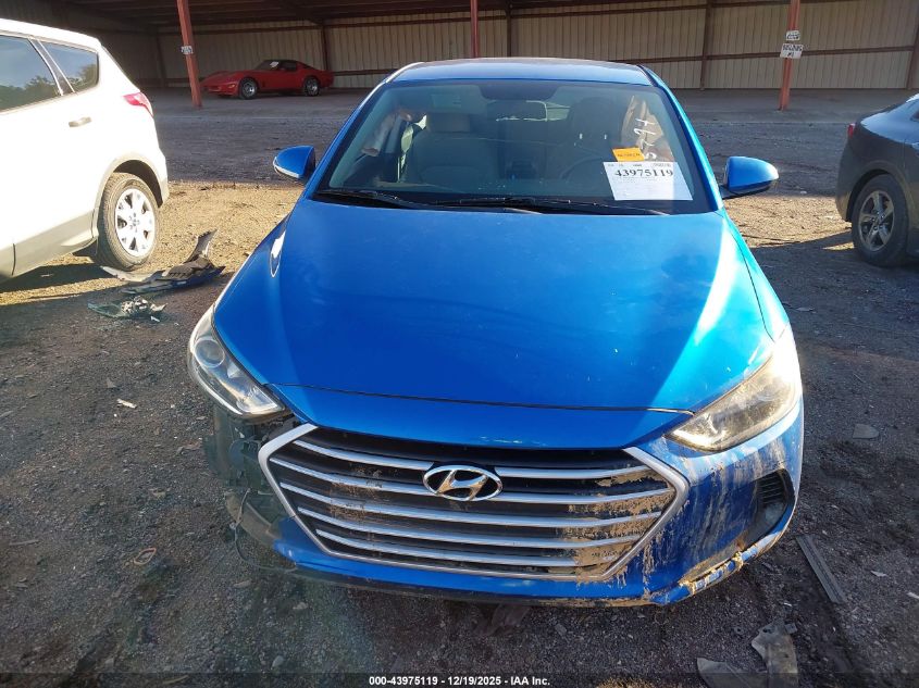 2017 Hyundai Elantra Se VIN: KMHD74LF0HU301128 Lot: 43975119