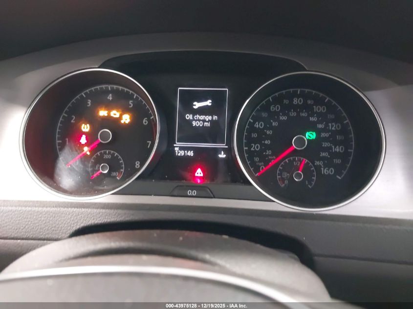 2017 Volkswagen Golf Sportwagen Tsi S/Tsi Se/Tsi Sel VIN: 3VWC17AU6HM513635 Lot: 43975128