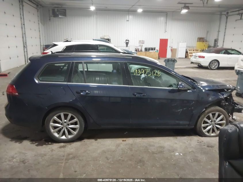 2017 Volkswagen Golf Sportwagen Tsi S/Tsi Se/Tsi Sel VIN: 3VWC17AU6HM513635 Lot: 43975128
